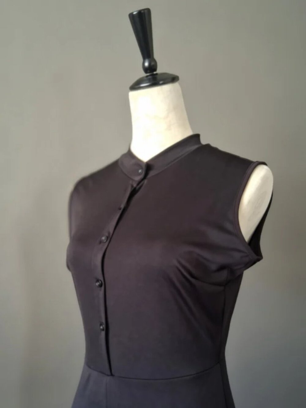 Sleeveless Button Up Pantsuit